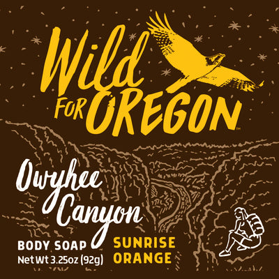 Wild for Oregon Body Soap - Owyhee Canyon Sunrise Orange