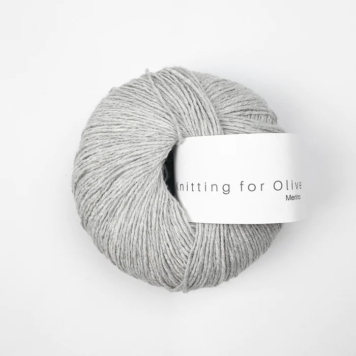 Knitting for Olive Merino - Pearl Grey