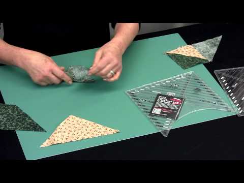 Creative Grids 6" Flying Geese & 45 90 Degree Triangle Quilt Ruler