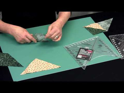 Creative Grids 6" Flying Geese & 45 90 Degree Triangle Quilt Ruler