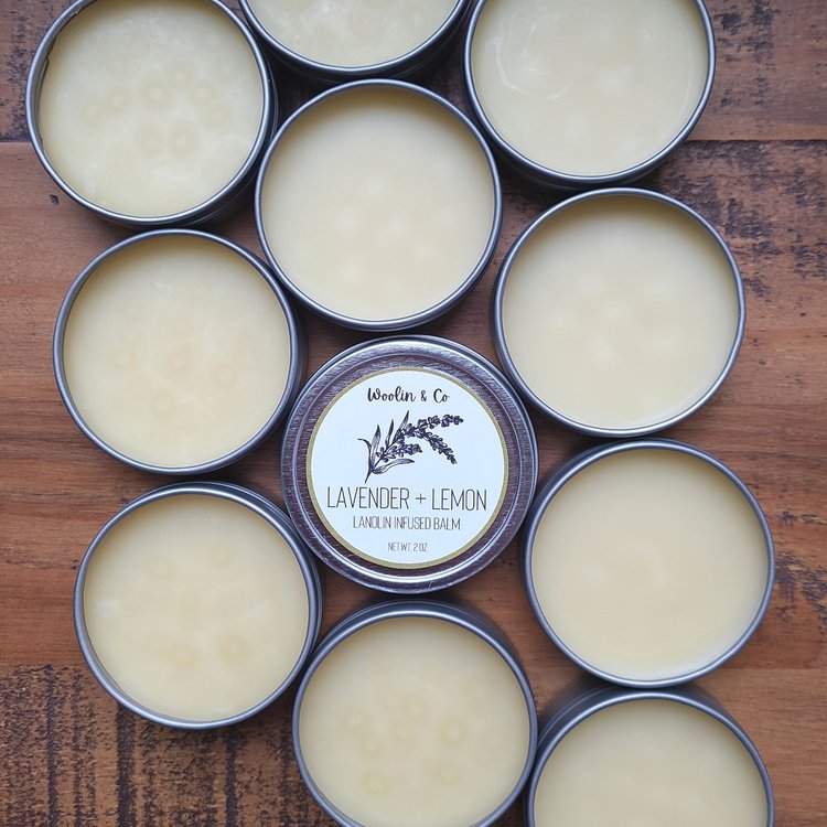 Woolin & Co Knitter’s Balm Lemon & Lavender