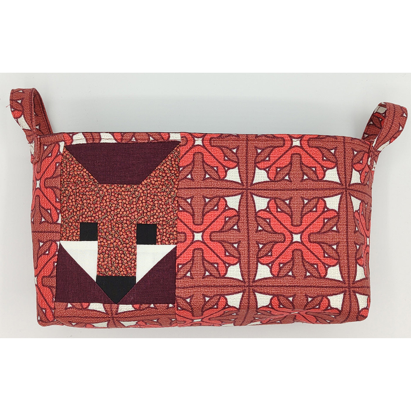 Red Bark Cloth Basket - Employee Boutique