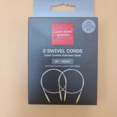 Lantern Moon 2 Swivel Cords 16"/40cm Set