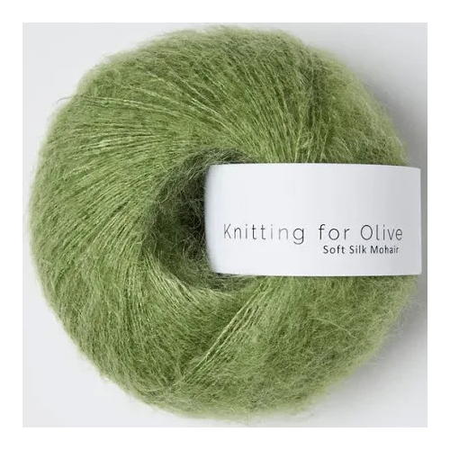 Knitting for Olive Soft Silk Mohair - Pea Shoots