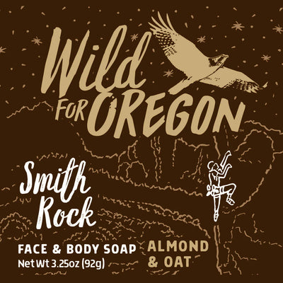 Wild for Oregon Body Soap - Smith Rock Almond & Oat