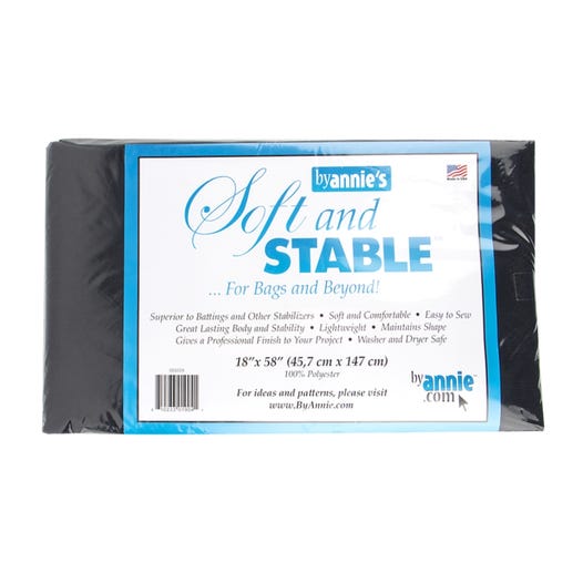 Soft and Stable by Annie's  Black Stabilizer 18 x 58