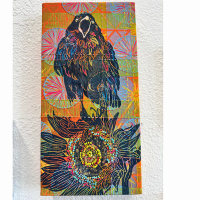 The Crow Commissions - Original Block Prints from Valori Wells