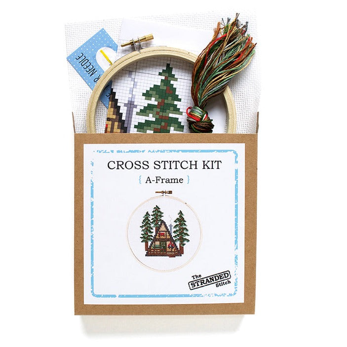 The Stranded Stitch - A-Frame Cross Stitch Kit