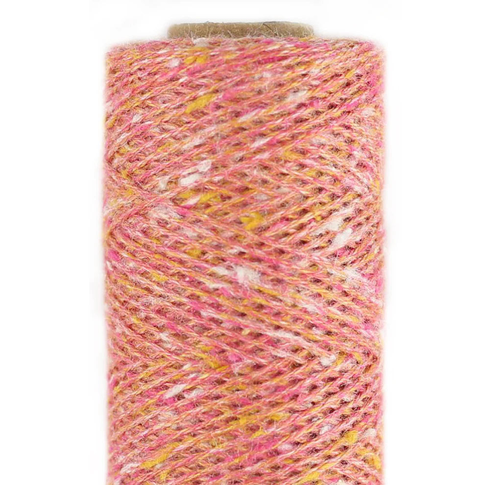 Tussah Tweed - Coral Yellow 29