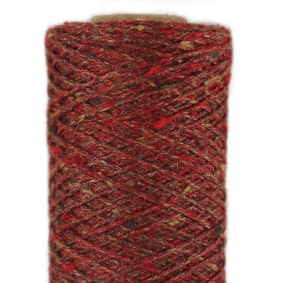 Tussah Tweed - Pomegranate 34