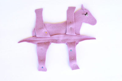 Delilah Iris Designs - Lavender Rainbow Unicorn Sewing Kit