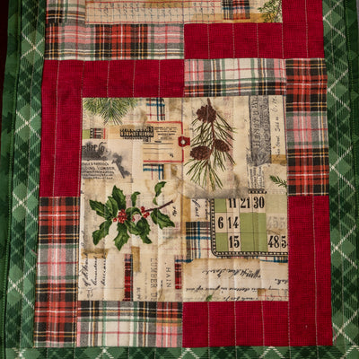 Holly & Hearth Patchwork Table Runner