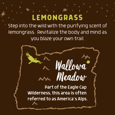 Wild for Oregon Body Soap - Wallowa Meadow Lemongrass