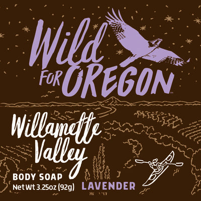 Wild for Oregon Body Soap - Willamette Valley Lavender