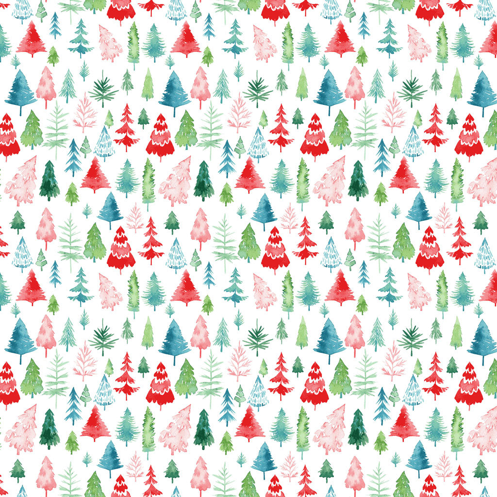 Santa Paws Trees Multi Y4432-55