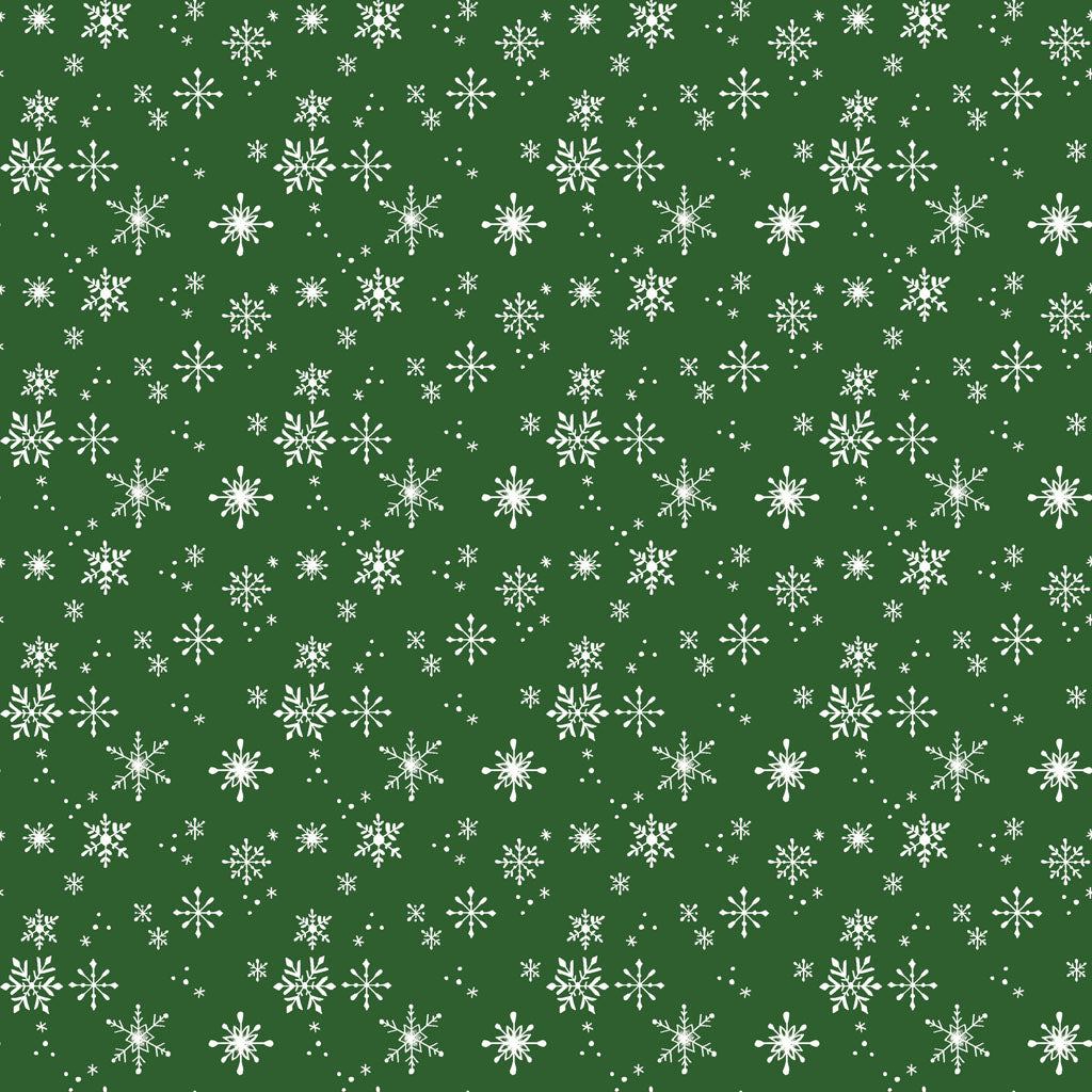 Santa Paws Snowflakes Forest Y4435-113