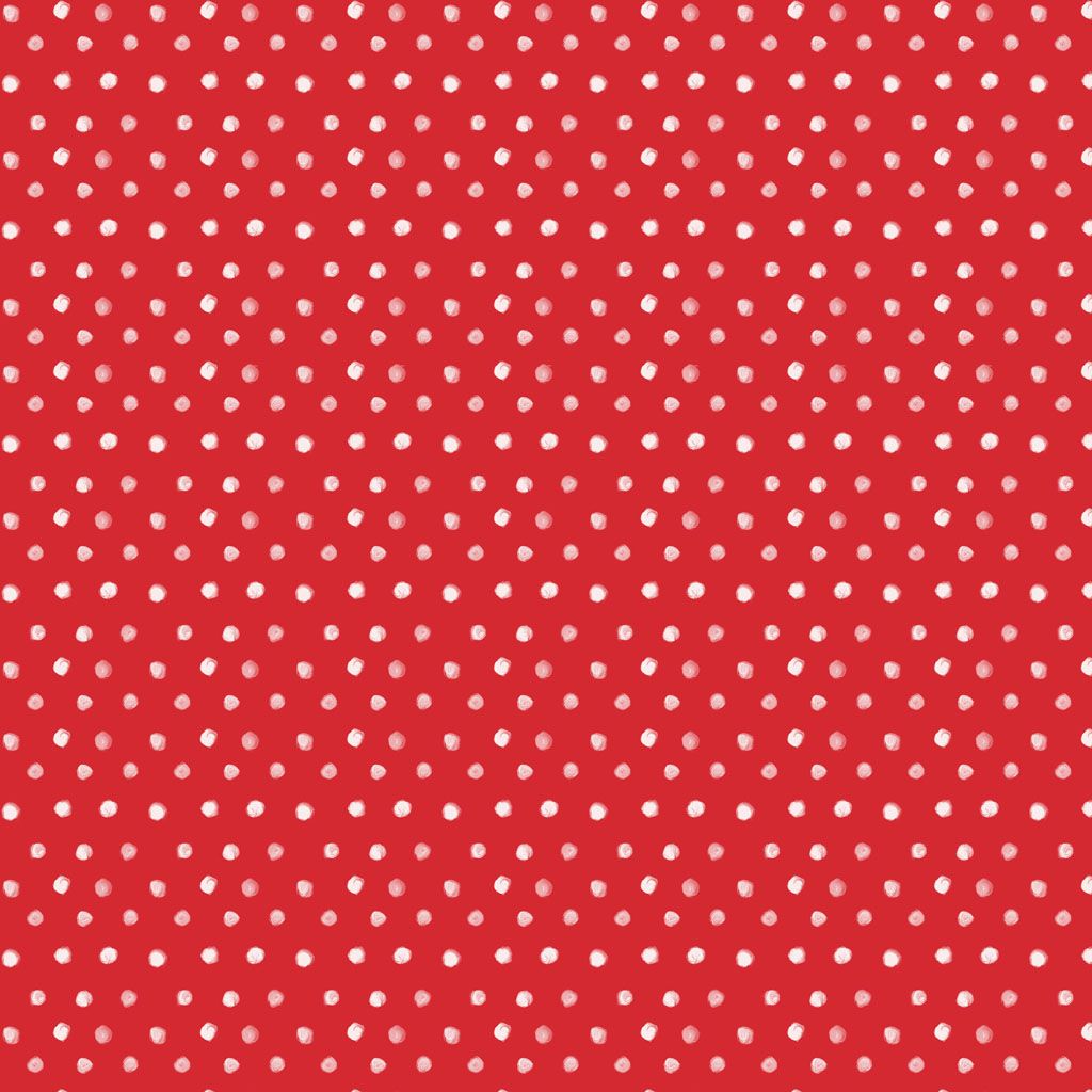 Santa Paws Dot Light Red Y4436-4
