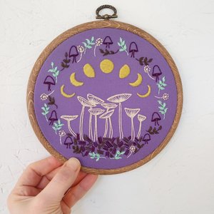 DIY Fairy Ring Embroidery Kit - CozyBlue Handmade