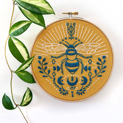 Bee Embroidery Kit by Rikrack