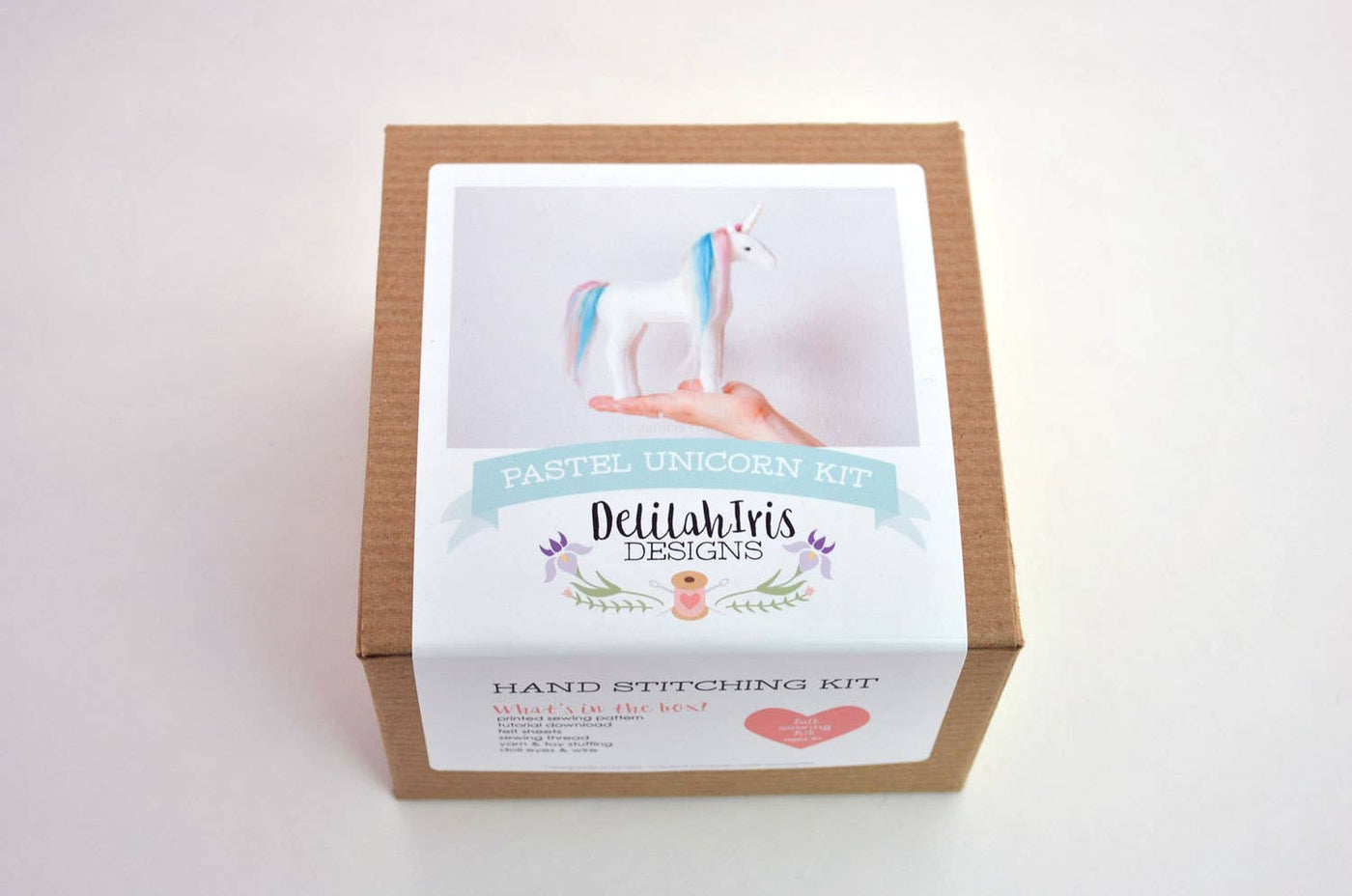 Delilah Iris Designs - Pastel Rainbow Unicorn Kit