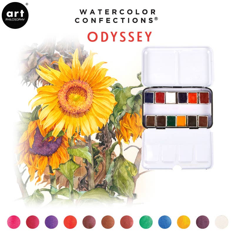 Watercolor Confections - Art Philosophy - Odyssey