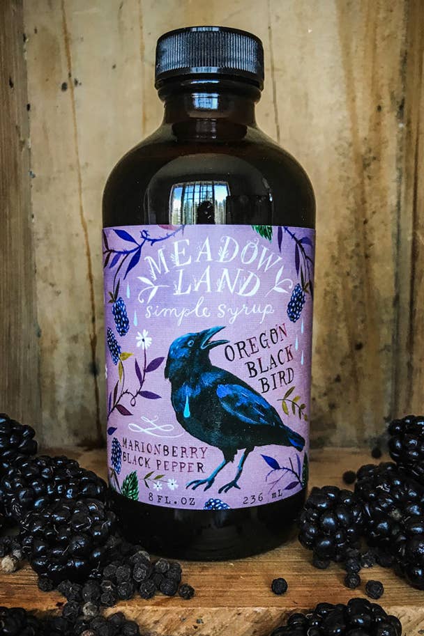 Meadowland - Oregon Black Bird Simple Syrup