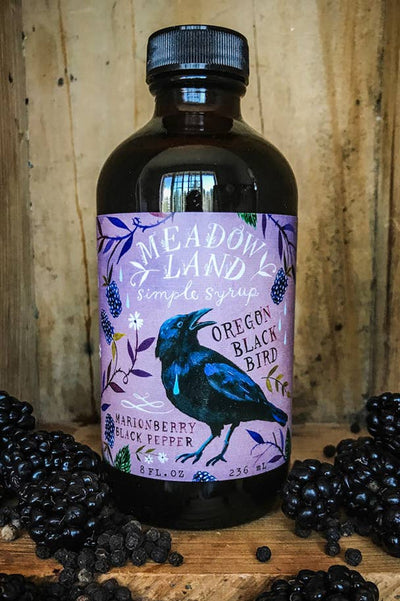 Meadowland - Oregon Black Bird Simple Syrup
