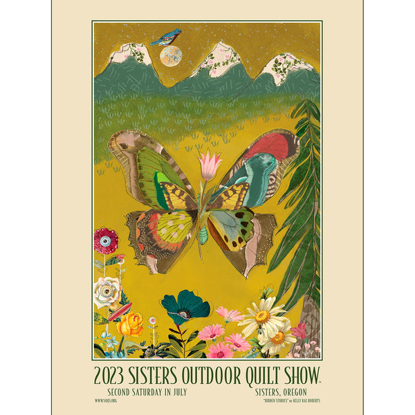 2023 SOQS Poster - Hidden Stories by Kelly Rae Roberts