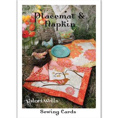 2 Color Placemat  Matching Napkin Pattern by Valori Wells stitchin post