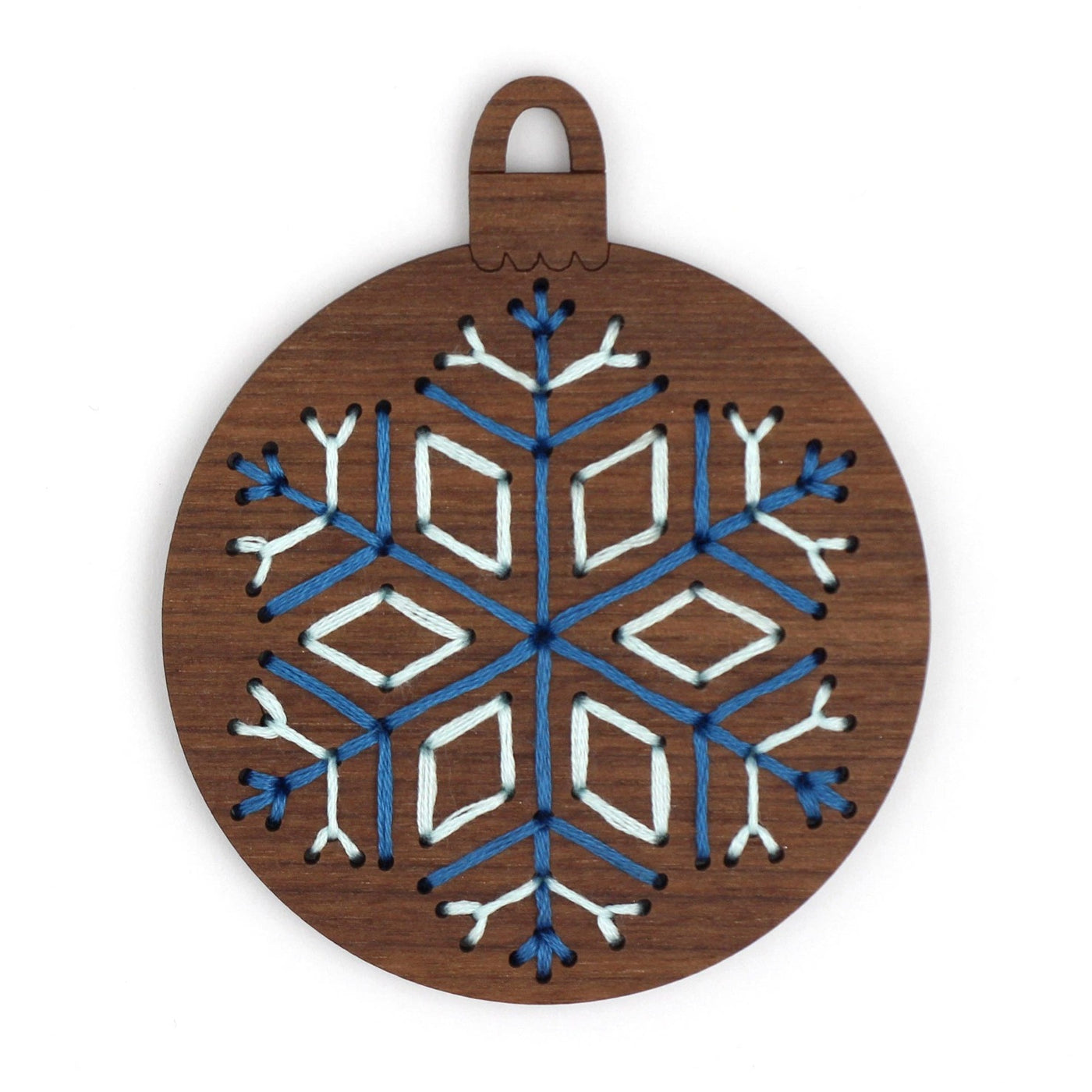 Kiriki Press - Snowflake - DIY Stitched Ornament Kit