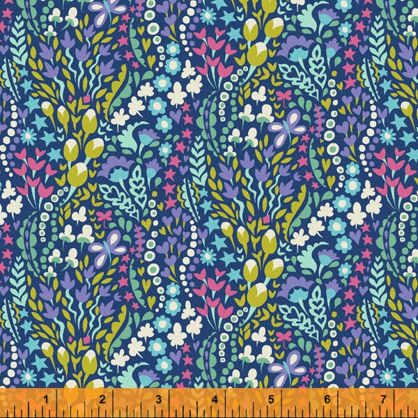 Eden - Flower Blanket Periwinkle 52809-4