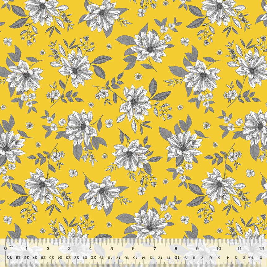 Belle - Floral Fantasy Yellow 53436-1
