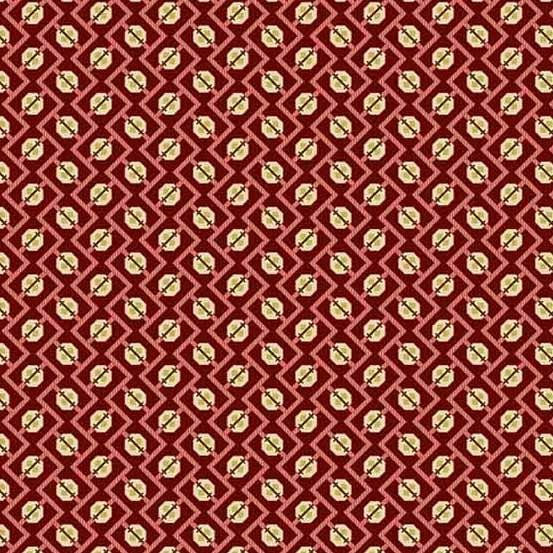 Primrose by Laundry Basket Quilts in Medallion Ruby A-527-NE