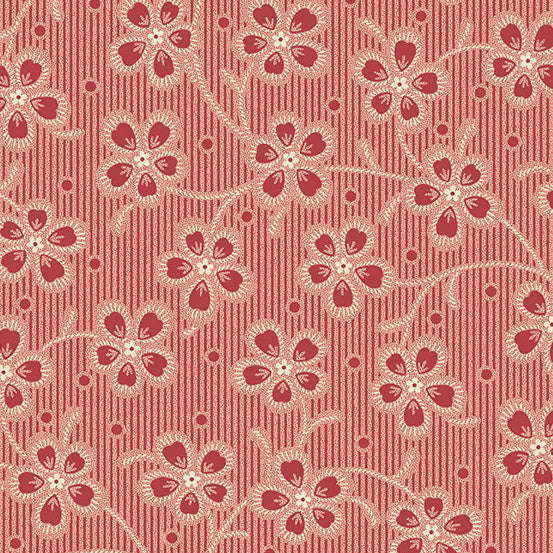 Cocoa Pink Columbine by Laundry Basket Quilts in Dahlia A-606-R