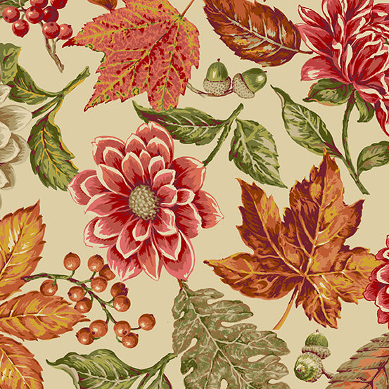 Autumn Woods by Andover Fabrics Foliage A-652-O
