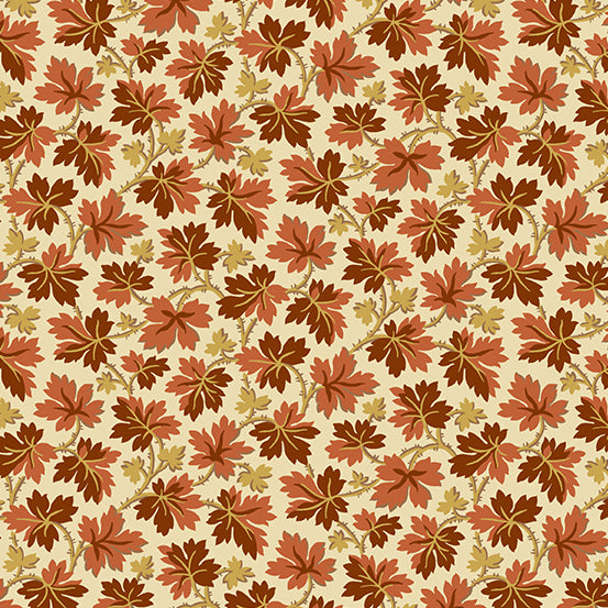 Autumn Woods by Andover Fabrics Maples Leaves A-656-O
