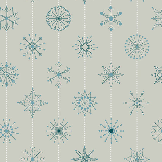 Natale Snowflakes by Giucy Giuce in Grigio A-673-C