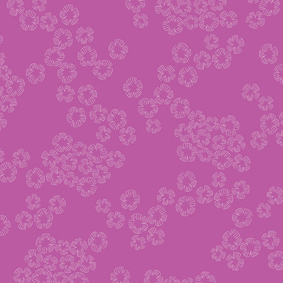Wandering by Andover Fabric Charm in Orchid A-764-P