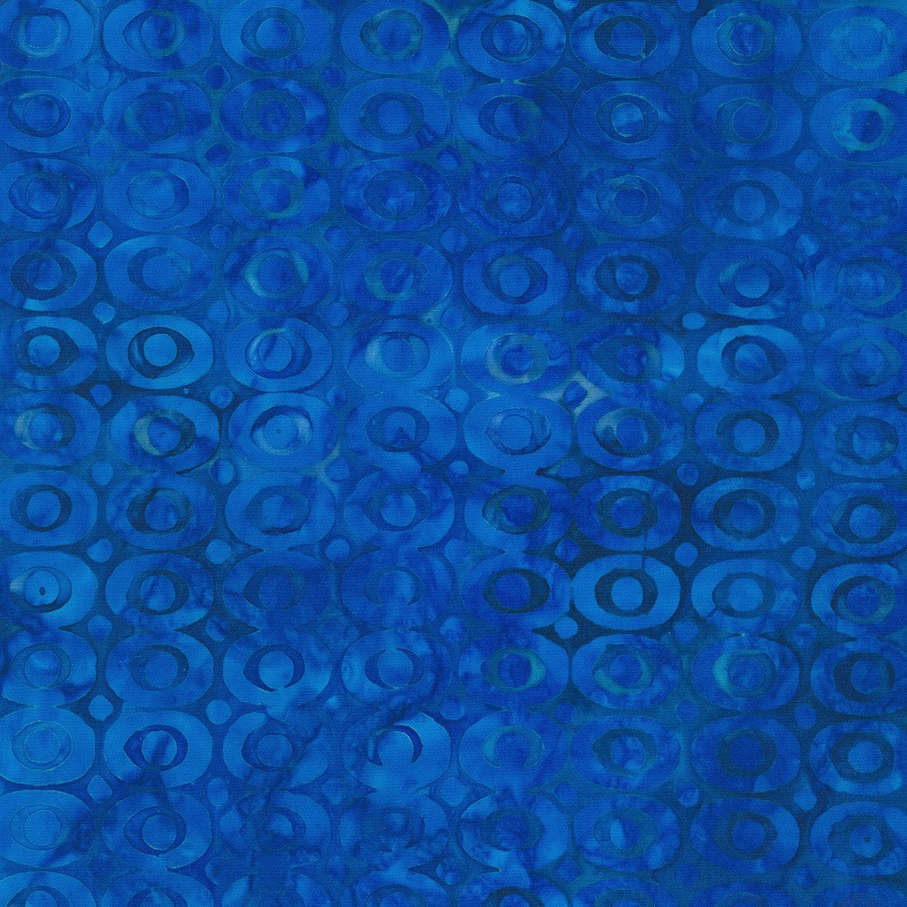 Robert Kaufman Artisan Batiks: Bubble Blues in Capri AMD-21250-361