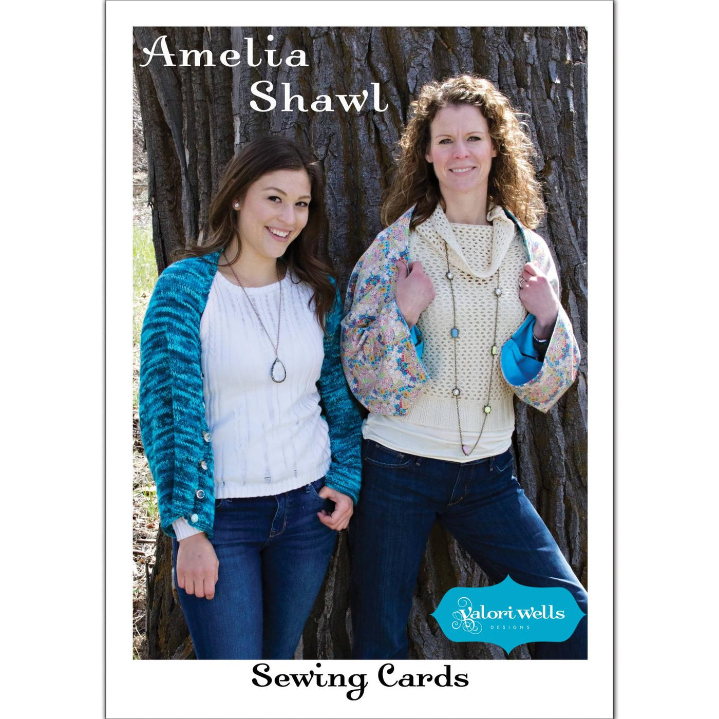 Amelia Shawl Sewing  Knitting Pattern by Valori Wells