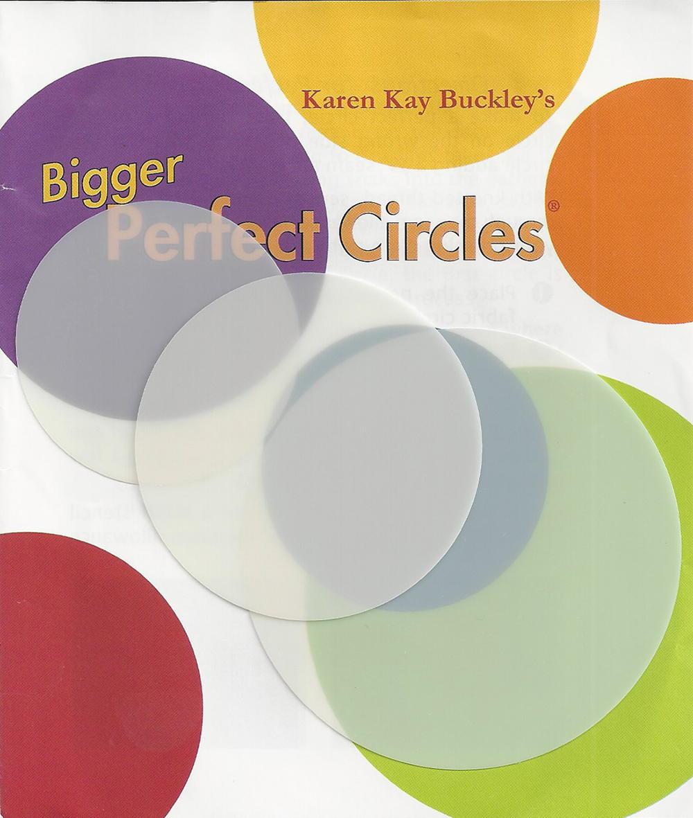 Bigger Perfect Circles Heat Resistant Plastic Templates by Karen Kay Buckley