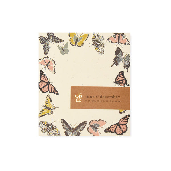 Butterfly Mini Notes by June & December