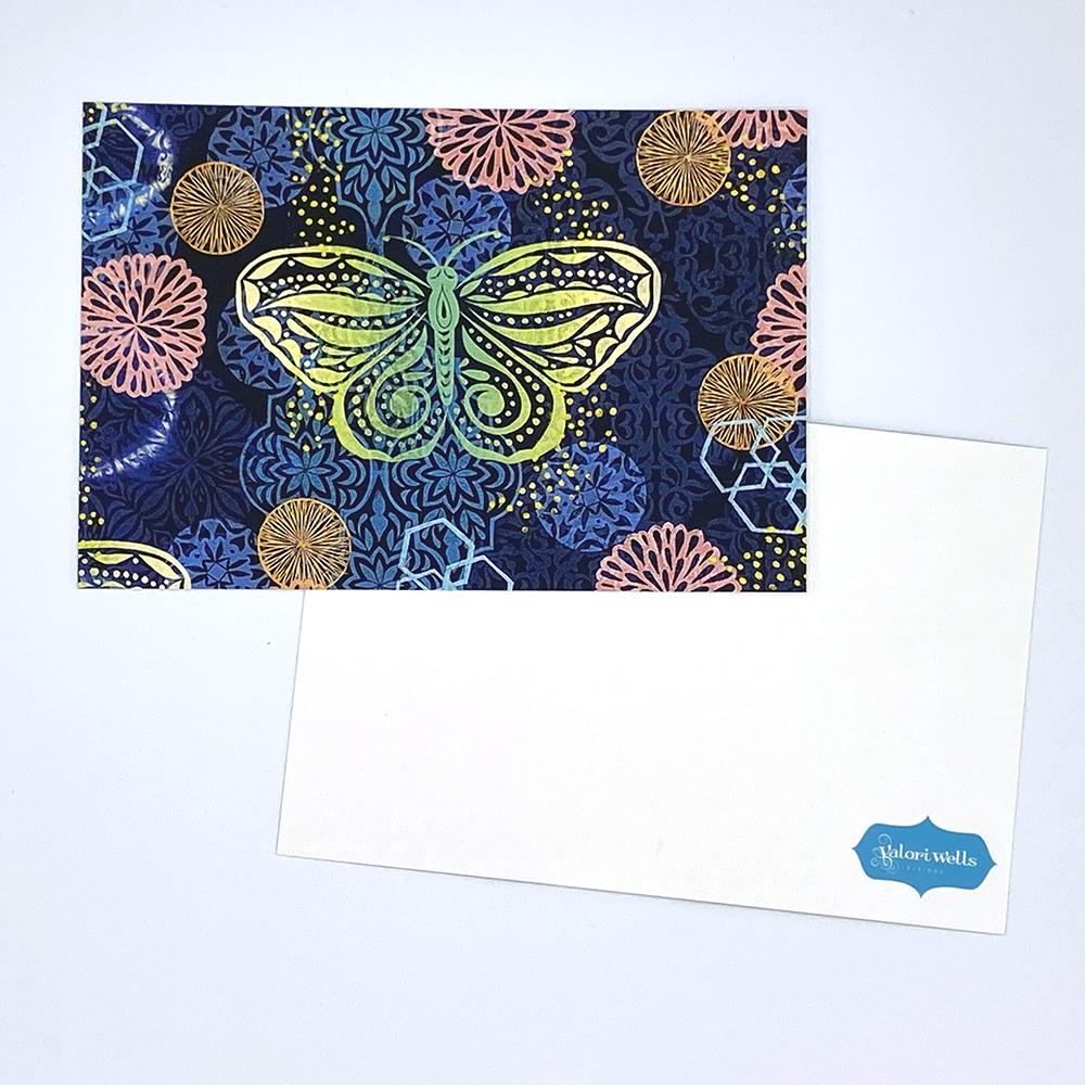 Butterfly Postcard by Valori Wells