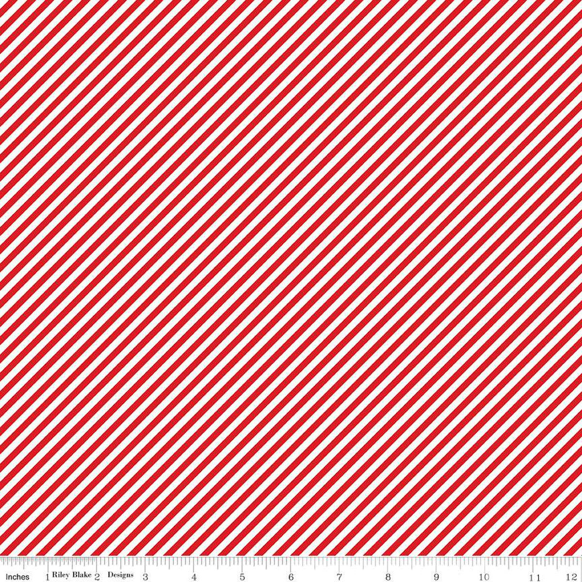Pixie Noel 2 Stripes - C12118-RED