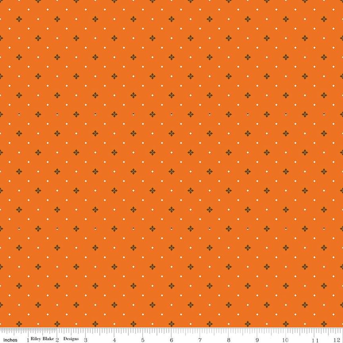 Awesome Autumn C12176-Orange Ditzy