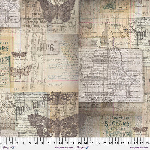 Eclectic Elements by Tim Holtz in Melange Canvas CCTH004.NEUTRAL