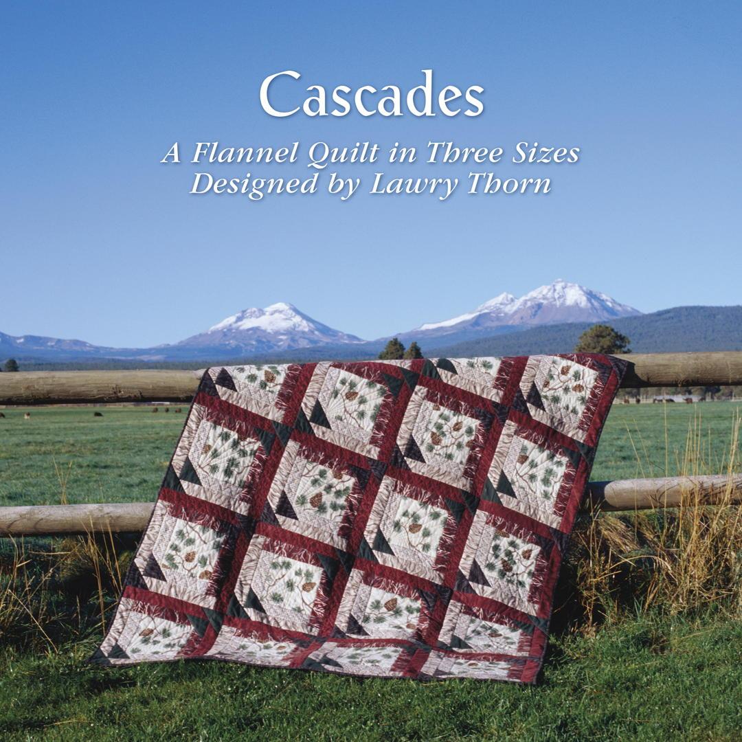 Cascades Quilt - Brown Bag Pattern by Lawry Thorn