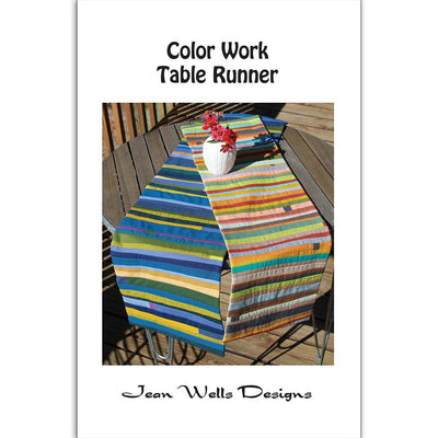 Color Work Table Runner Pattern