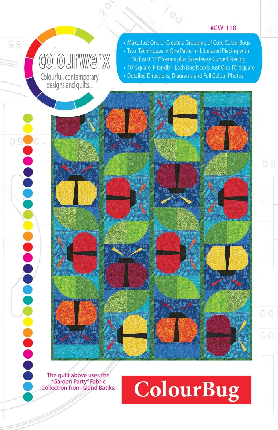 ColourBug Quilt Pattern
