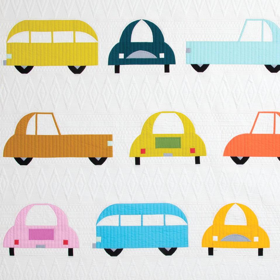 Cool Cars Pattern  by Sew Kind of Wonderful